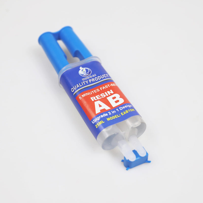 [Australia - AusPower] - Epoxy Resin, 0.85-Fluid Ounce Metal Epoxy Adhesives, High Viscosity and Strong Epoxies Multi-Purpose Epoxy Glue Instant Repair Wood, Plastic, Glass (H-Type) H-type 