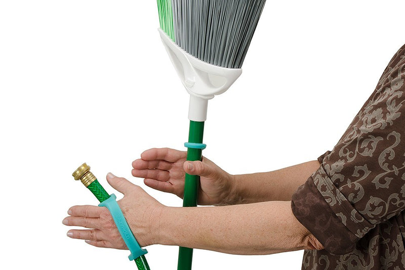 [Australia - AusPower] - EazyHold Silicone Universal Cuff Aid for Limited Hand Grip, Cerebral Palsy, Therapy, Adaptive Eating Tableware Spoon Fork Holder, Disabled Assistive Equipment (Youth to Adult-5 Pack) Youth to Adult 5 Count (Pack of 1) 