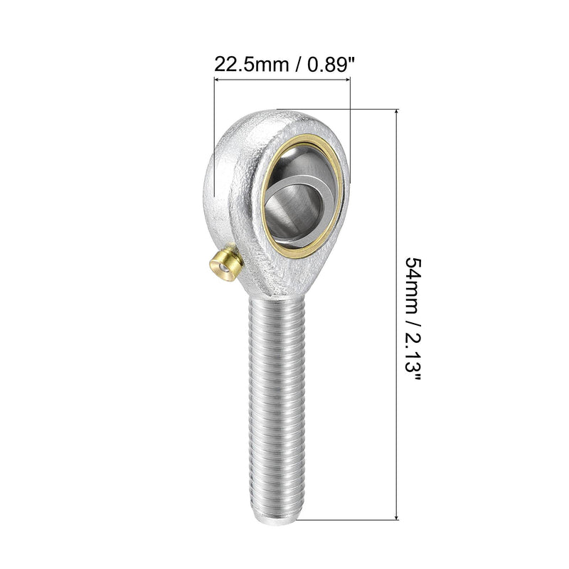[Australia - AusPower] - uxcell POSB5 Rod End Bearings 5/16-inch Bore Pre-Lubricated Bearings 5/16-24 Male Thread Left Hand 2pcs 5/16" 