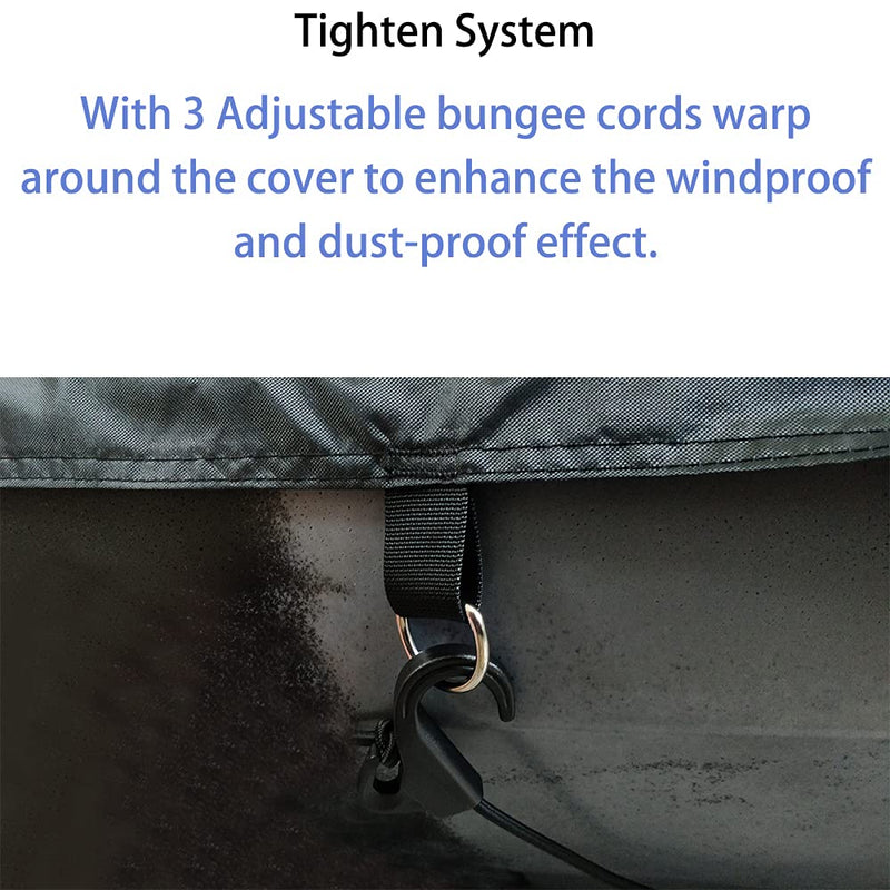 [Australia - AusPower] - Chuanke Universal Kayak Cockpit Cover UV60+ Heavy Duty Oxford Fabric with PVC Coating 100% Waterproof Seal Cockpit Cover for Transportable and Indoor. Rugular（44*28inch） 1 Pack 