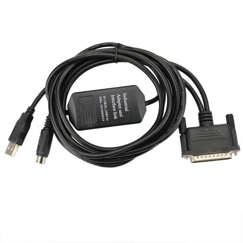 [Australia - AusPower] - Avanexpress PLC Cable USB-SC09 A Series Interface, Compatible with PLC Programming Cable FX Series USB to RS422 Adapter 