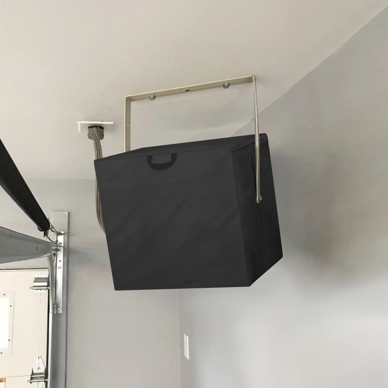 [Australia - AusPower] - Krismile Electric Garage Heater Cover,Suitable for most brands for Garage,Workshop,Shop,Heavy Duty Industrial Heaters Cover.Ideal for dustproof(Only cover,Black) 