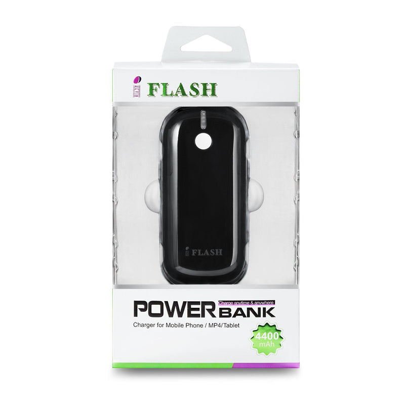 [Australia - AusPower] - iFlash 4400mAh Backup External Battery Pack Charger with Built-in Flashlight for Apple iPhone Xs MAX X XR 8 7 6S 6 Plus iPod Touch 5th/6th, Samsung Galaxy S9 S8 S7 S6 Edge Mini Active Note 2/3/4/5/8 