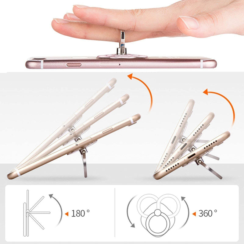 [Australia - AusPower] - ZOEAST(TM) 3 Pack Kimetsu no Yaiba Phone Ring Grip Universal 360° Adjustable Holder Car Desk Hook Stand Stent Mount Kickstand Compatible with iPhone Samsung iPad (3pcs Monster Slayer B) 3pcs Monster Slayer B 