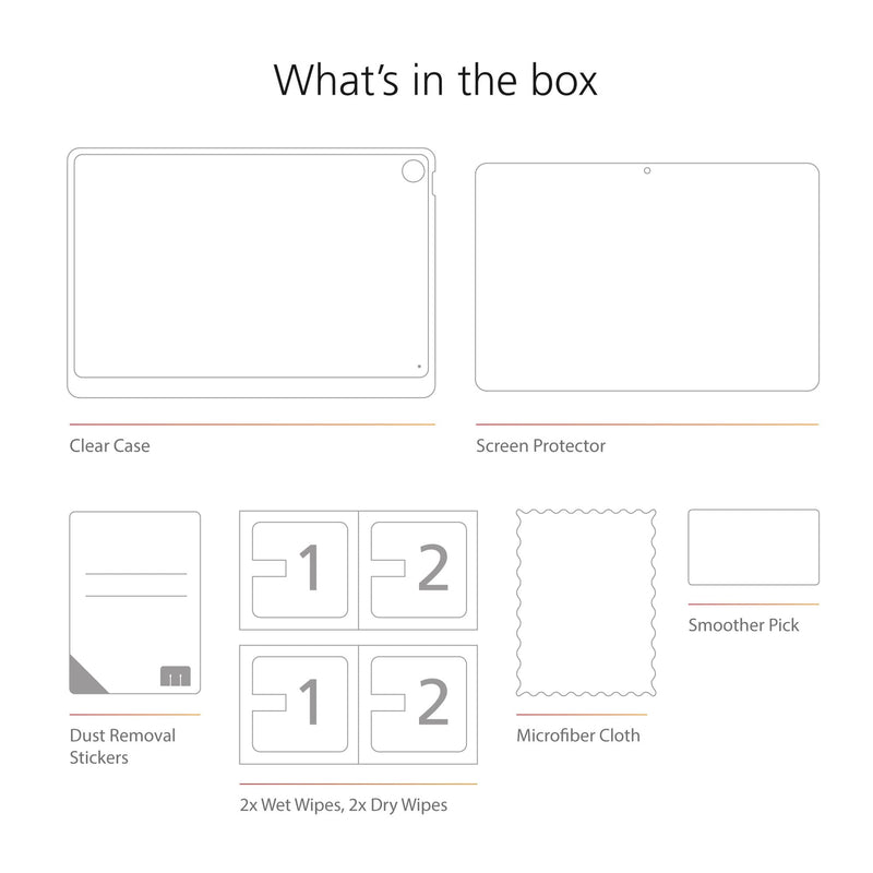 [Australia - AusPower] - All-New Made for Amazon Clear Case and Screen Protector for Amazon Fire Max 11 (2023 Release) 