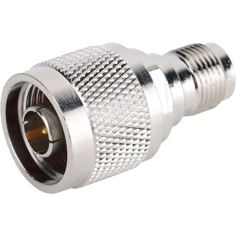 [Australia - AusPower] - ASHATA Straight Adapter Connector,2PCS N Male to TNC Female Adapter,High Performance Portable Gold-Plated Connector,Convenient and Easy to Use 