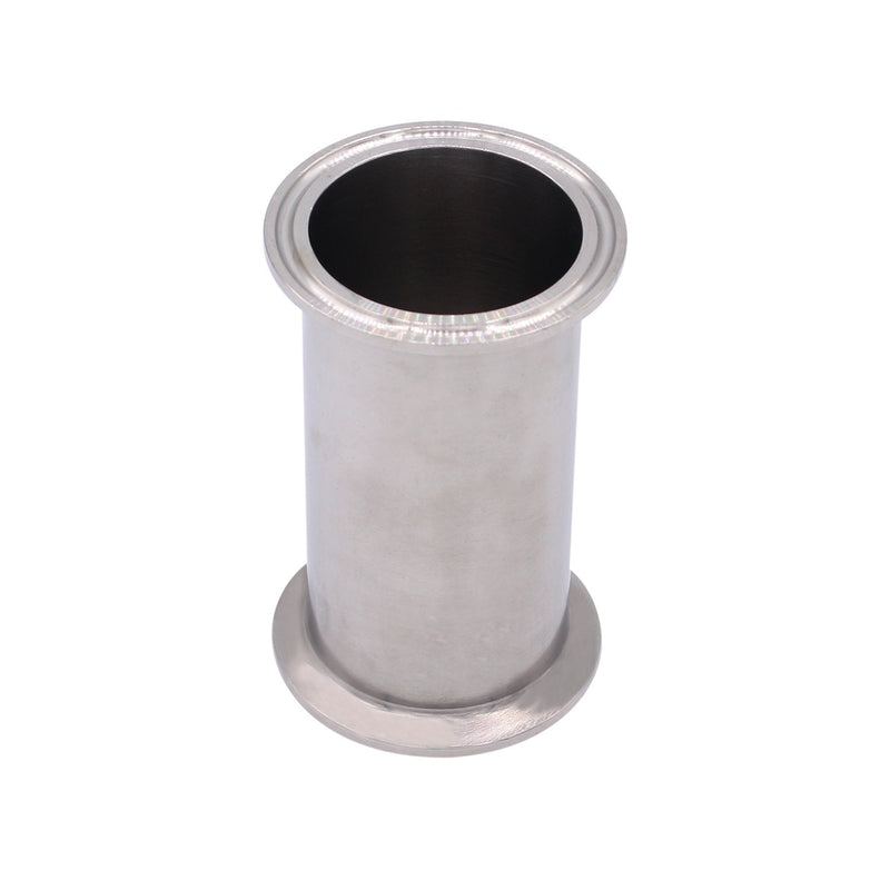 [Australia - AusPower] - DERNORD Sanitary Spool Tube with Clamp Ends,Stainless Steel 304 Seamless Round Tubing with 1.5 inch Tri Clamp 50.5MM Ferrule Flange (Tube Length: 2 Inch / 51MM) Tube Length: 2 inch /51 mm 