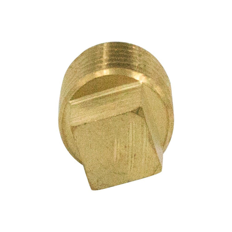 [Australia - AusPower] - Legines Solid Brass Pipe Fitting, 1/4" NPT Male Square Head Plug (5 pcs) 