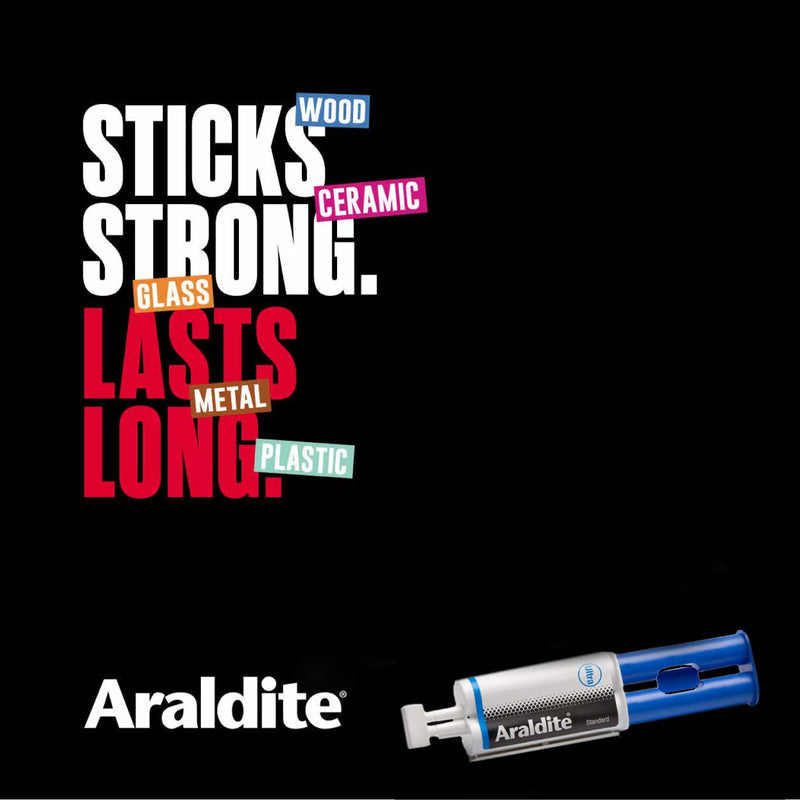 [Australia - AusPower] - Araldite Heavy Duty Epoxy Adhesive | Ultra Strong 2-Part Epoxy Glue | Solvent-Free Professional Grade Strength for All Materials | Slow Cure for Bonding and Repairing | Standard, 2 x 15ml 