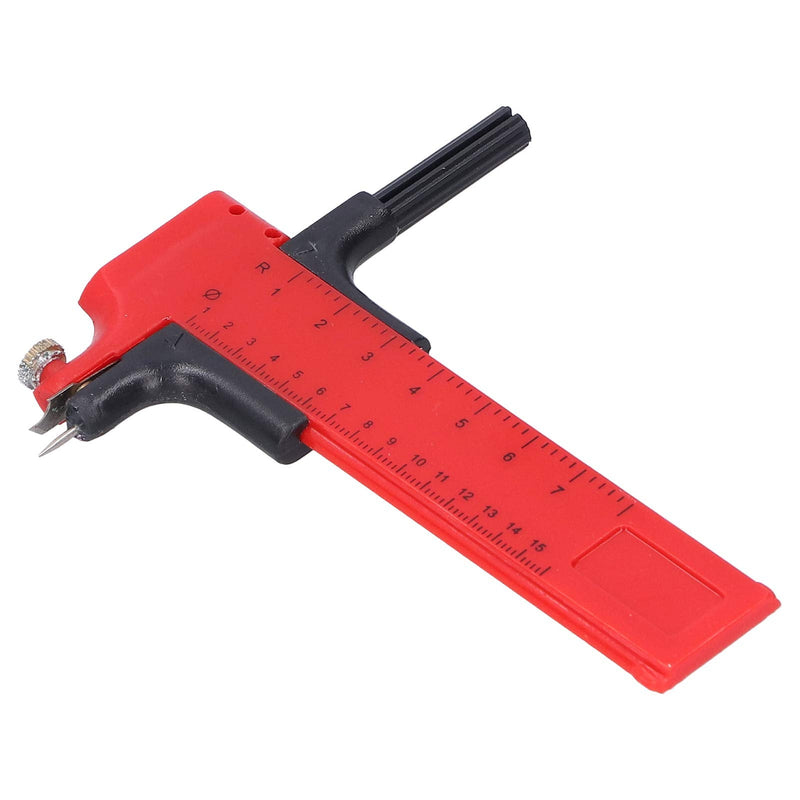 [Australia - AusPower] - Compass Cutter, Adjustable Trimmer Compass Circular Cutting Tool for Rotary Diameter from 10mm to 150mm Perfect Circles Film, Paper, Vinyl, Rubber, etc. 