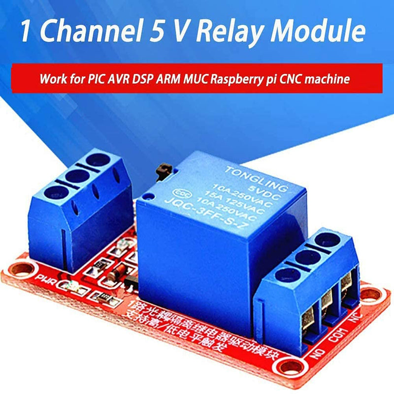 [Australia - AusPower] - 5v Relay Board Relay Module 1 Channel Opto-Isolated High or Low Level Trigger 5v Relay Module 1 Channel 