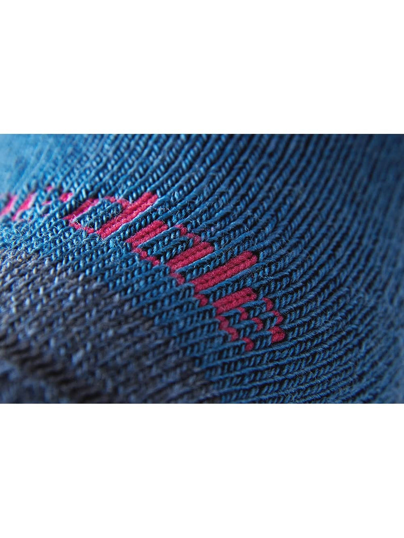 [Australia - AusPower] - Bridgedale womens Hike Midweight Boot Height- Merino Endurance Socks Blue Sky Large 