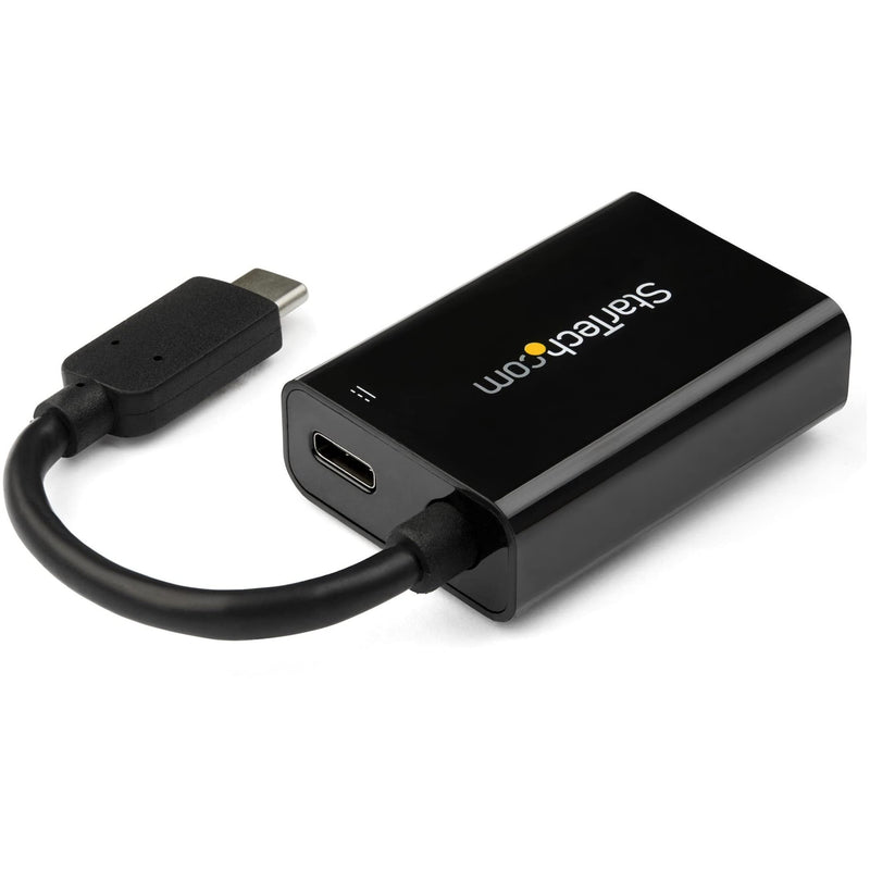 [Australia - AusPower] - StarTech.com USB C to VGA Adapter with Power Delivery - 1080p USB Type-C to VGA Monitor Video Converter w/ Charging - 60W PD Pass-Through - Thunderbolt 3 Compatible - Black (CDP2VGAUCP) 