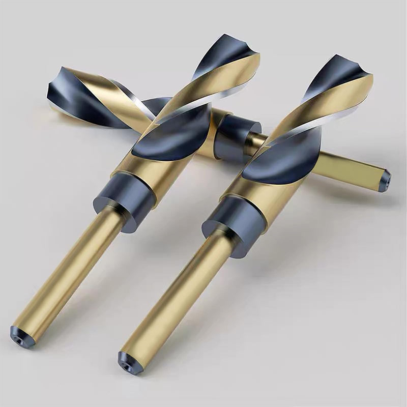 [Australia - AusPower] - LEPEVNEY 14mm Reduced Shank Twist Drill Bit with 10mm Round Shank for Stainless Steel Aluminum Alloy Metal Copper Plastic Wood, Made of High Speed Steel 4341 14mm with 10mm Shank 