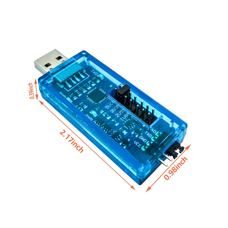 [Australia - AusPower] - DSD TECH SH-U09A1 USB to TTL Adapter Support 1.8V 2.5V 3.3V 5V Logic Level 