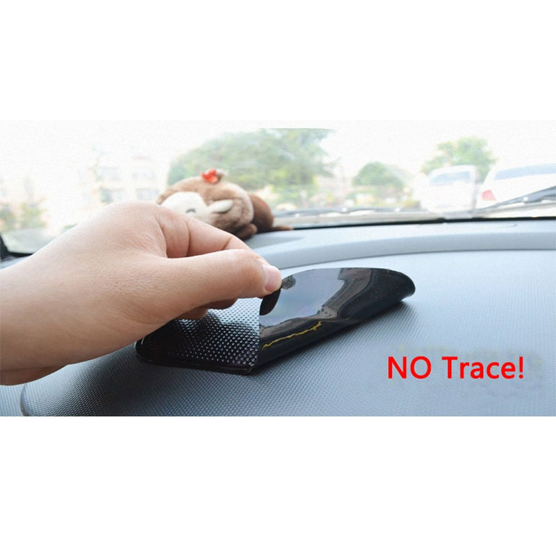 [Australia - AusPower] - Car Dashboard Non Slip Mat, Bysameyee 5-Pack Anti-Slide Sticky Extra-Thick Dash Pad for Radar Detector, Cell Phone, Keys, Glass, Mirrors, Metal, GPS, Coins 