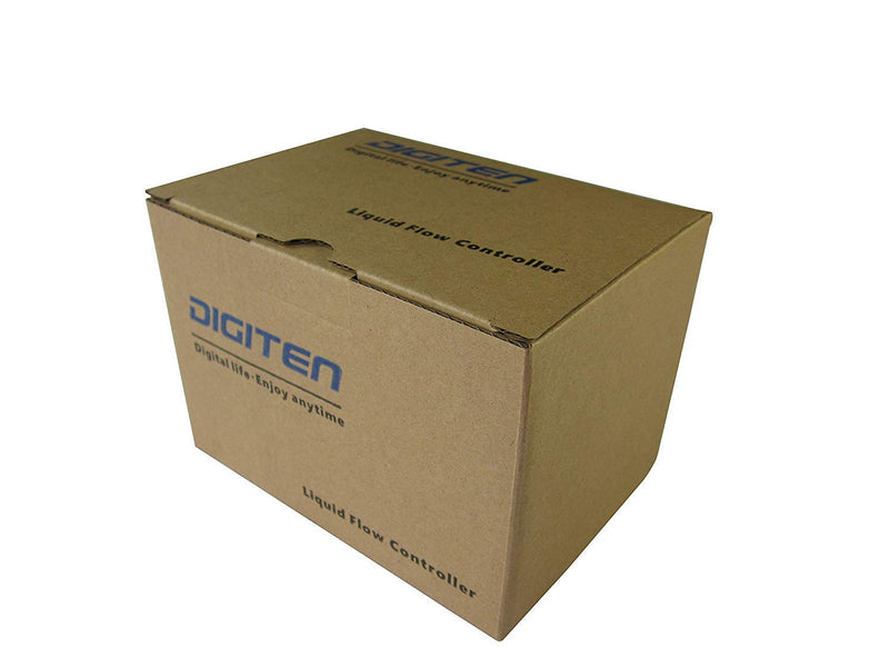 [Australia - AusPower] - DIGITEN Water Flow Control Meter LCD Display Controller+G1" Water Flow Hall Effect Sensor Flow Meter 1-60L/min+G1" Solenoid Valve Normally Closed N/C+DC 12V Power Adapter 