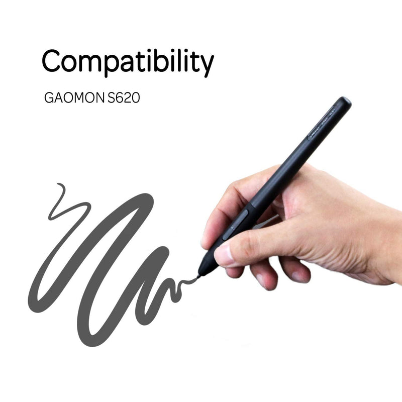 [Australia - AusPower] - GAOMON Art Paint AP32 Battery-Free 8192 Levels Pressure Passive Stylus Only for Graphics Tablet PD2200/S620/S630/M10KPRO/M106KPRO/M1220/M1230 