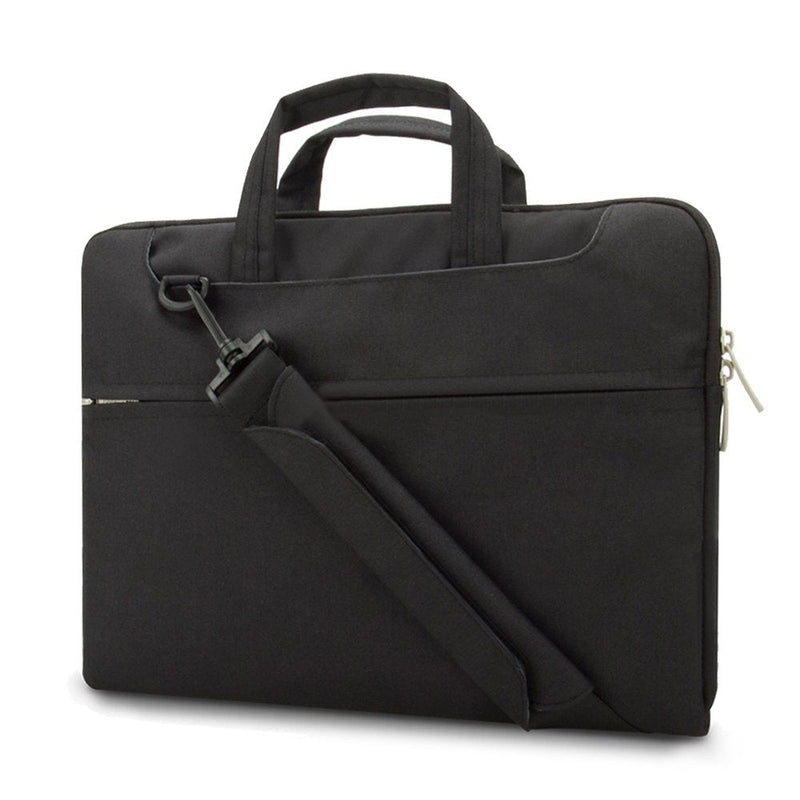 [Australia - AusPower] - Lacdo 13 Inch Laptop Shoulder Bag Sleeve Case for Old 13" MacBook Pro 2012-2015 / Old 13" MacBook Air A1466 A1369 2010-2017 / Asus Zenbook 13, HP Dell Acer Lenovo Chromebook, Surface Book 3 2 1, Black Older MacBook Air Pro & 13 Inches 