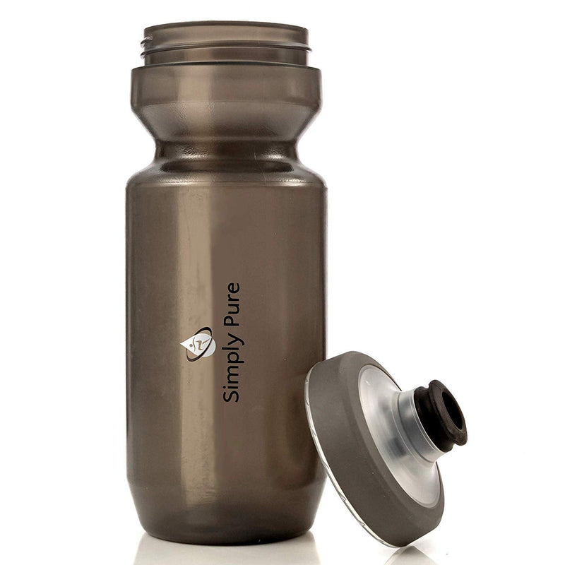 [Australia - AusPower] - Simply Pure Purist 22 Oz BPA-Free, Sport & Bike Squeeze Water Bottle by Specialized Bikes (Watergate Cap) Black 