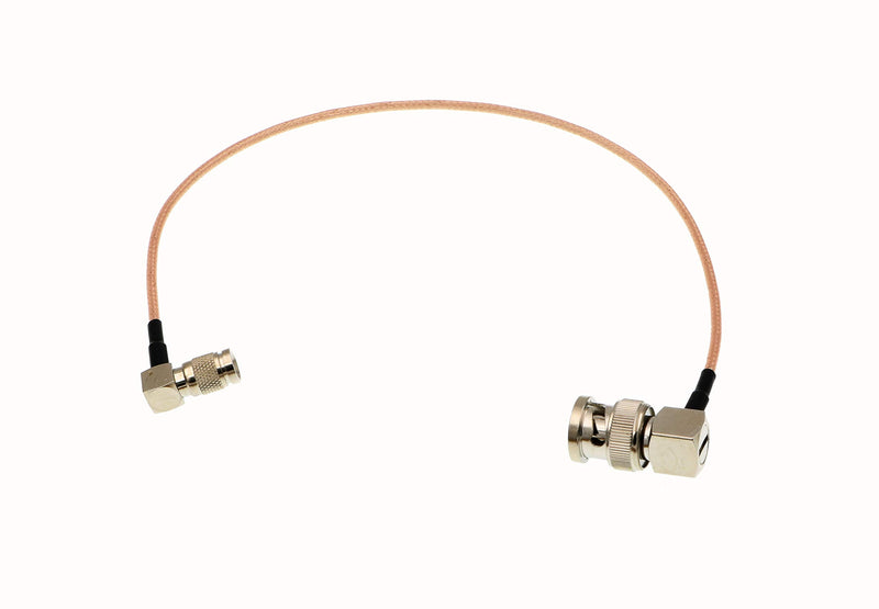 [Australia - AusPower] - Uonecn Right Angle DIN 1.0/2.3 Mini BNC to RG179 Right Angle BNC Coaxial Cable Video Cable for Blackmagic HyperDeck Shuttle 75ohm 