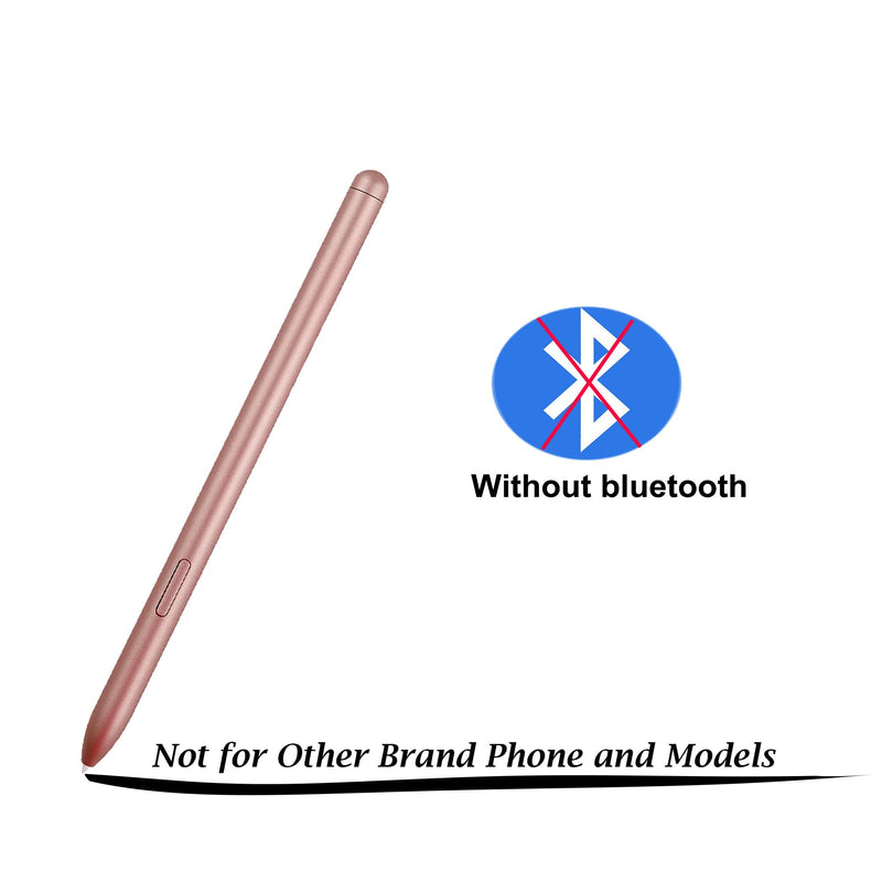 [Australia - AusPower] - Golden Tab S7 / S7+ Pen Replacement Pointer Stylus Pen for Samsung Galaxy Tab S7,Tab S7+ Plus,Tab S7 FE S Pen Stylus (Without Bluetooth) + Tips/Nibs 