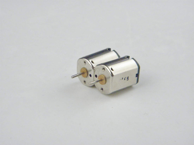[Australia - AusPower] - 2pcs of Small DC Motor DC 3.7V speed 23500r/min mini for dc Gear motor DIY Toy Mini USB Fan Science Experiment Appliance with Shaft 
