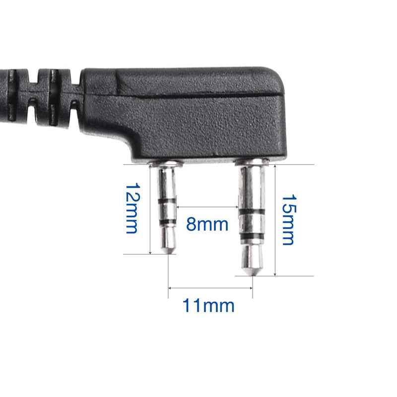 [Australia - AusPower] - Baofeng USB Programming Cable CH340 Chip for GMRS Radio Two Way Radio Baofeng UV-5R BF-F8HP GT-3TP BF-R3 BF-888S BF-82HP UV-9S GM-15PRO Handheld ham Radio transceiver with Driver CD (Black-CH340) Black-CH340 