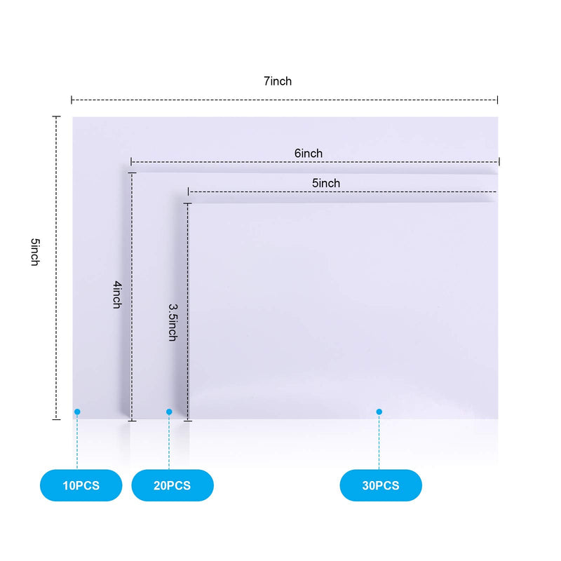 [Australia - AusPower] - Photo Paper for Printer Picture Printer Paper Glossy White Photographic Paper Photo Quality Printer Paper Variety Pack (60 Sheets,3.5 x 5 Inch, 4 x 6 Inch, 5 x 7 Inch) 60 3.5 x 5 Inch, 4 x 6 Inch, 5 x 7 Inch 
