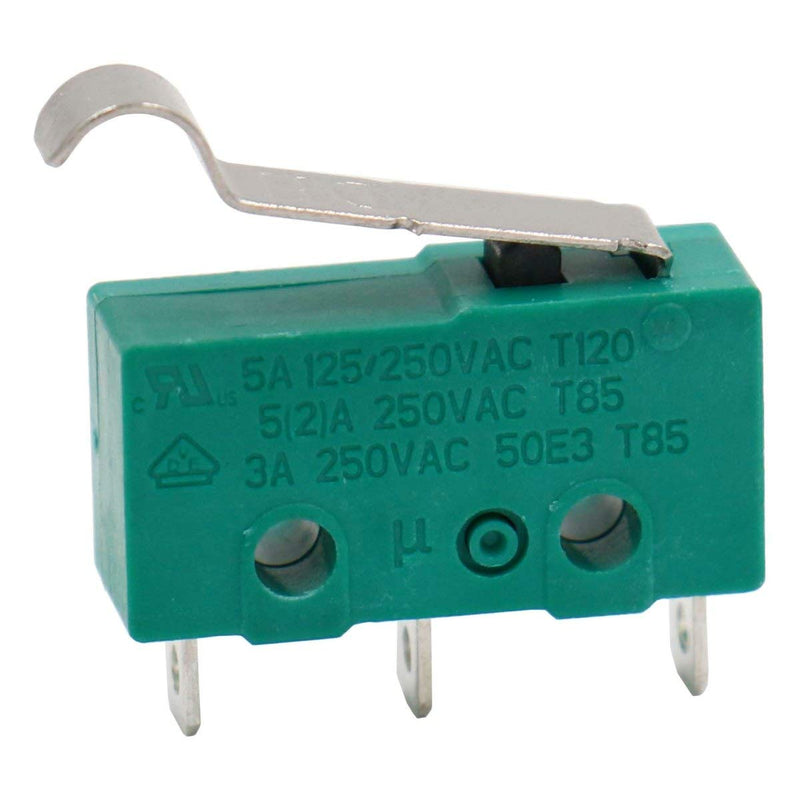 [Australia - AusPower] - Baomain Micro Switch Hinge Lever Switch KW4-3Z-3 for Mill CNC AC 125V 5A 5pcs 