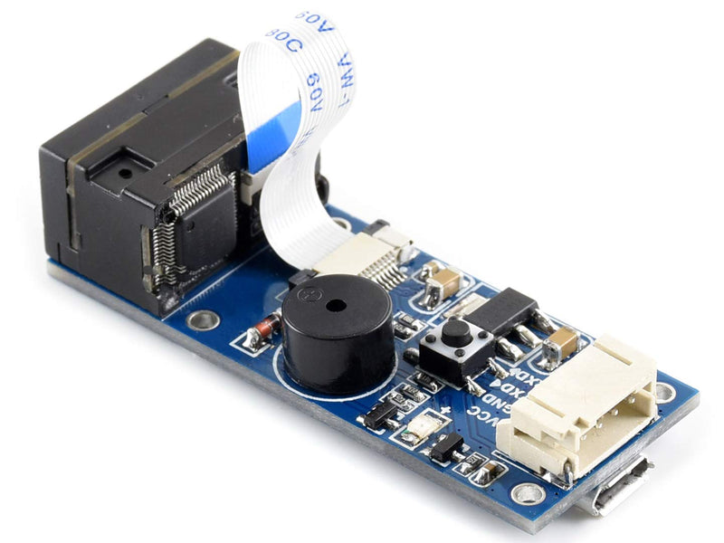 [Australia - AusPower] - Barcode Scanner Module, 1D/2D Codes Reader Decode Barcode, QR Code etc Onboard Micro USB and UART Interface Plug into a Computer Directly or Other Device Onboard Light Source can Work in The Dark 