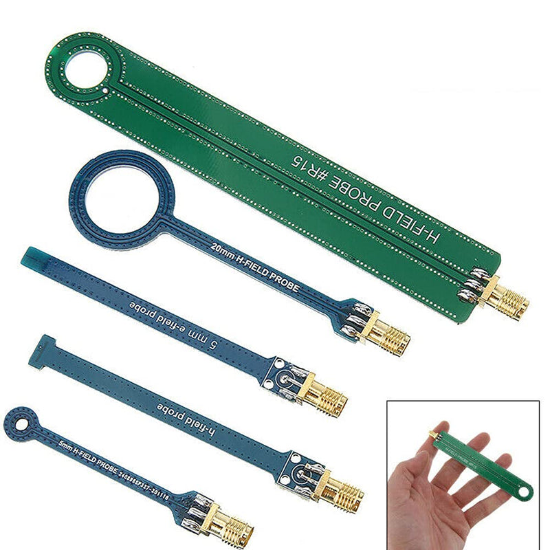 [Australia - AusPower] - SaiDian 5Pcs/Set EMC EMI Near Field Probe 9KHz-3GHz SMA Female Antenna Fine for Conducted Radiation 