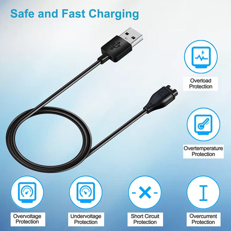 [Australia - AusPower] - EXMRAT Compatible with Garmin Instinct Charger, Charging Cable for Garmin Instinct Smart Watch 