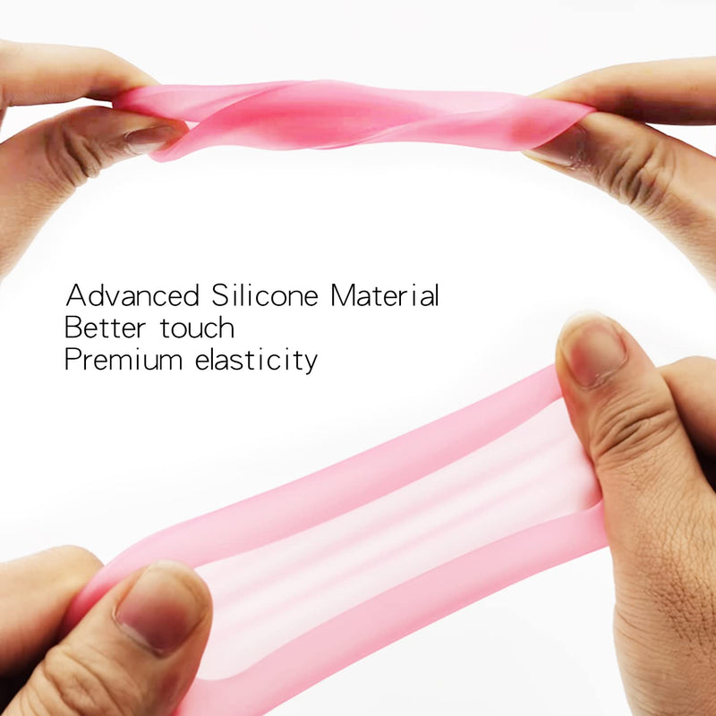 [Australia - AusPower] - Mouse Silicone Case, for Apple Magic Mouse 1&2, Drop Proof, Dust Proof, Ultra Thin Cover 2-pink 