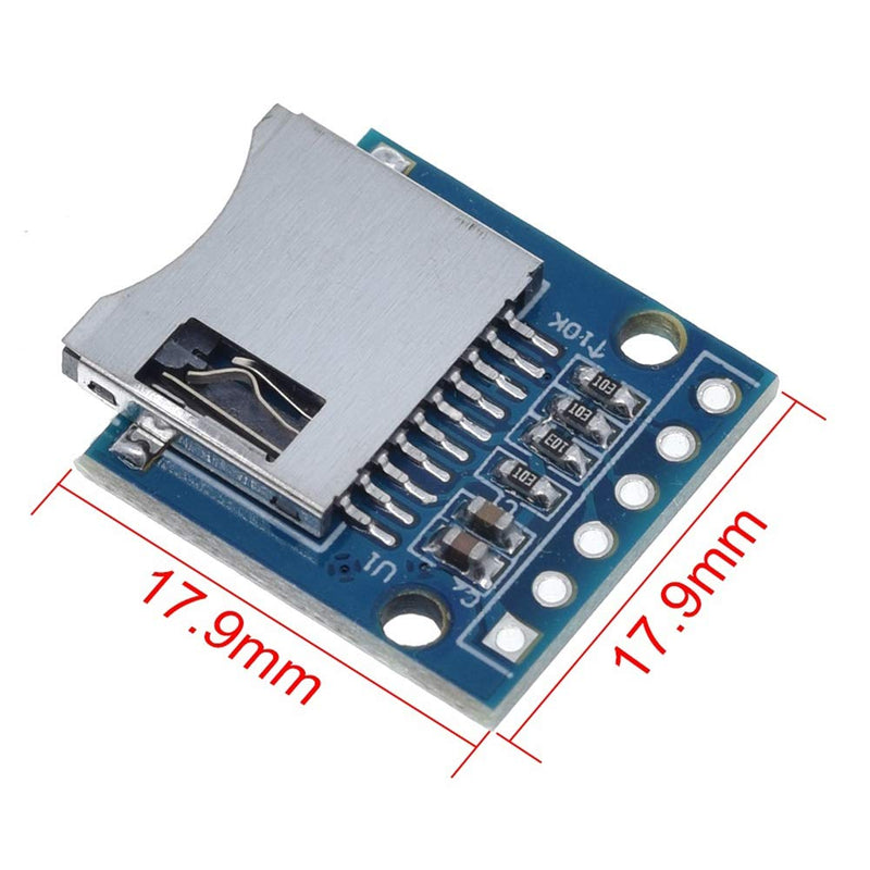 [Australia - AusPower] - ANMBEST 10PCS Micro SD SDHC TF Card Adapter Reader Module with SPI Interface Level Conversion Chip for Arduino 