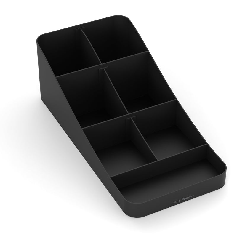 [Australia - AusPower] - Mind Reader Coffee 7 Compartment Organizer, Black 