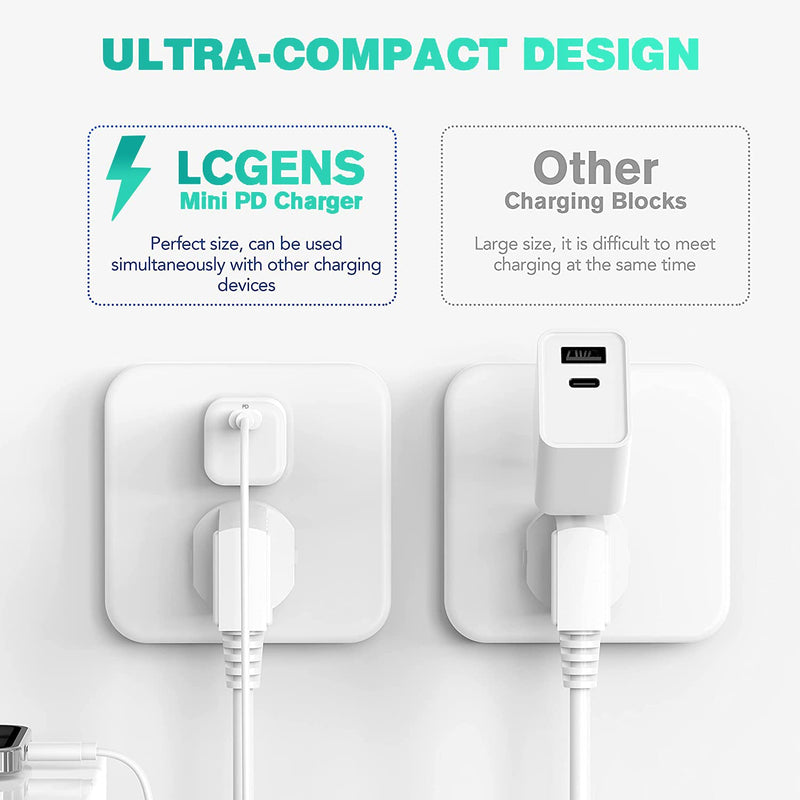 [Australia - AusPower] - iPhone 13 12 Fast Charger [Apple MFi Certified] 20W USB C Wall Charger with 10Ft USB-C to Lightning Cable Compatible with iPhone 13/13 Mini/13 Pro/13 Pro Max/12/12 Pro/12 Pro Max/11/Xs Max/XR/X/iPad 