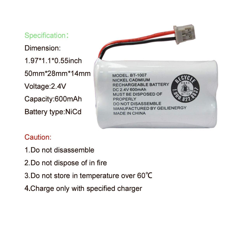 [Australia - AusPower] - 12 Pack NiCd AAA Rechargeable Batteries for Solar Lights with 3 Pack BT-1007 Cordless Phone Battery Compatible for Uniden BT1007 BT904 BT-904 BT1015 BT-1015 