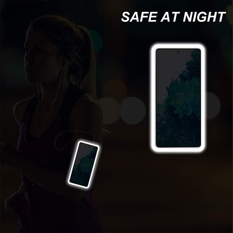 [Australia - AusPower] - Runbach Water Resistant Running Armband for Samsung Galaxy S20 FE/S20+/S10+/S10 Lite/S9+/S8+,Galaxy A60/A51/A50/A32/A30/A20/A11/A10/A8S,with Fingerprint Touch,Adjustable Strap and Card Slot(Black) Black 