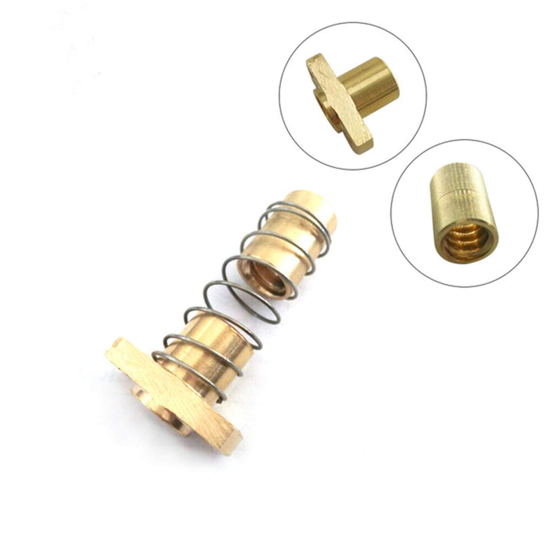 [Australia - AusPower] - F-Yi DIY CNC 3018 Engraving Machine Parts T8 Anti Backlash Spring Loaded Nut Elimination Gap Nut for 10mm 