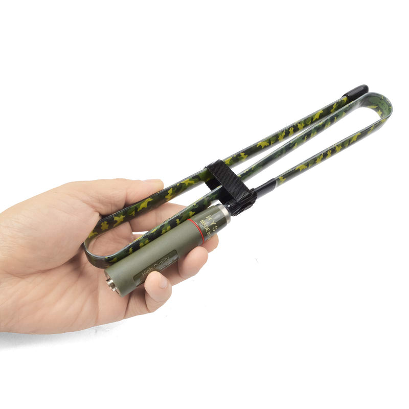 [Australia - AusPower] - HYS Tactical Foldable Camouflage Coating 31.5inch 800mm 20Watt SMA-Male Antenna for TYT MD-UV380 MD-380 TH-UV3R TH-UV8000E YAESU VX-6R WOUXUN Kenwood 2-Way Radio HT Scanner 