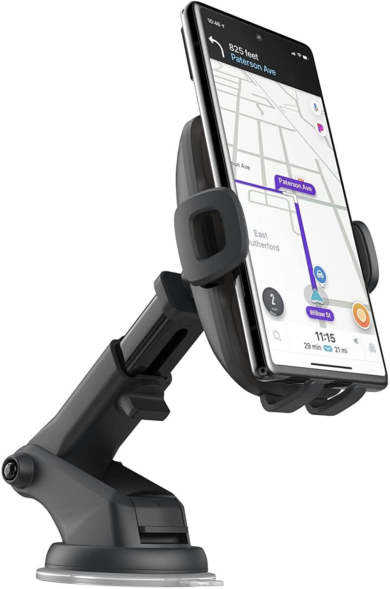 [Australia - AusPower] - Encased XL Phone Holder for Google Pixel 6, 6 Pro Car Mount - Dash/Windshield Mounting with Large Case-Friendly Phone Grips (Ultra-Secure Suction Base) 