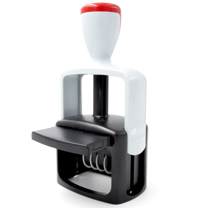 [Australia - AusPower] - MaxMark Heavy Duty Style Date Stamp with Received self Inking Stamp - 2 Color Blue/Red Ink 