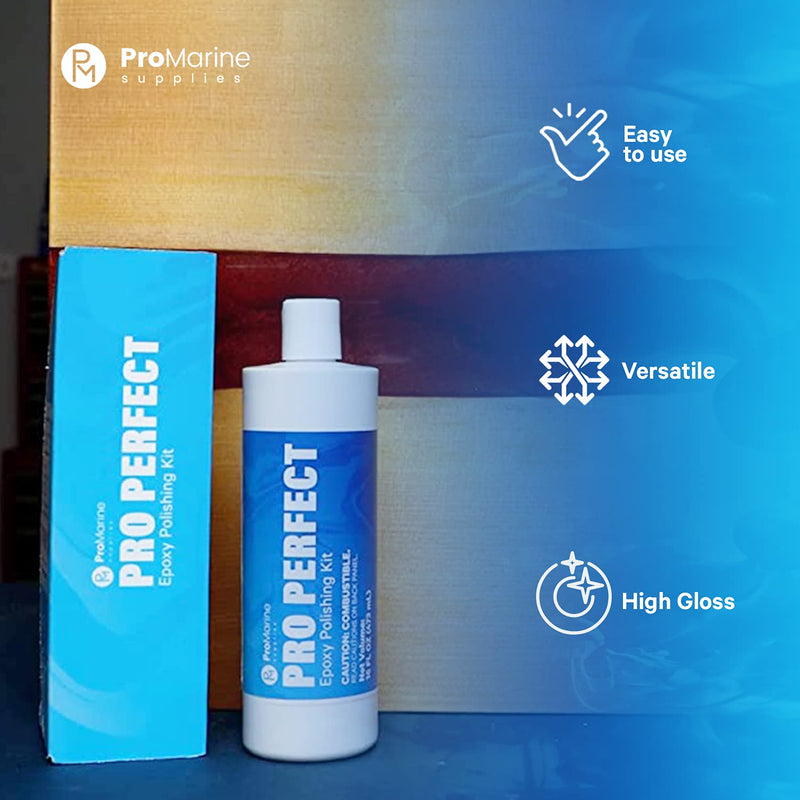 [Australia - AusPower] - Pro Perfect, Pro Marine Supplies Polishing Compound, Specially Formulated for Use with Epoxy Resin, Casting Epoxies & More 