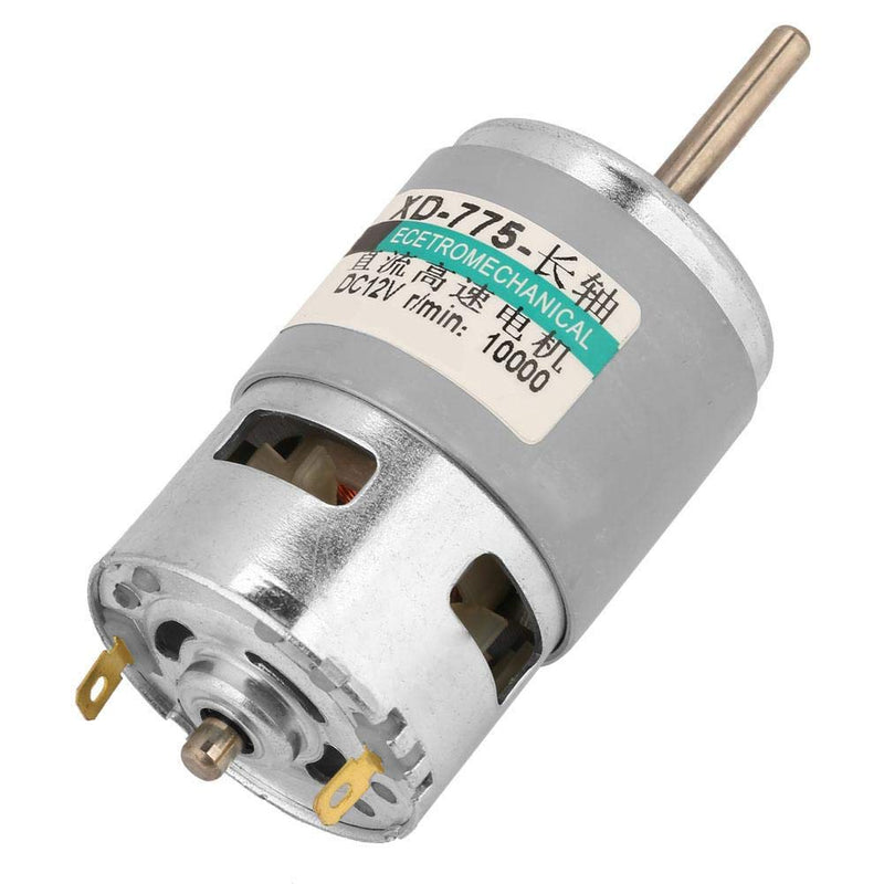 [Australia - AusPower] - 775 DC Motor, High Power Torque Extension Shaft DC Motor 12v/ 24v(12V 10000RPM) 12V10000RPM 