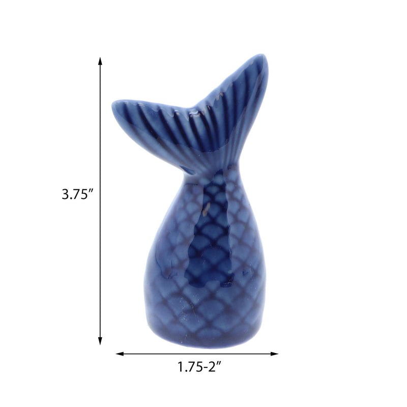 [Australia - AusPower] - Ceramic Salt & Pepper Shakers Novelty Kitchen Décor - Mermaid Tails Blue 