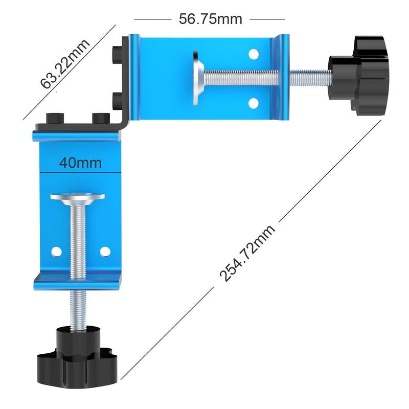 [Australia - AusPower] - Right Angle Clamp ,90 Degree Corner Clamp with Adjustable Double Handle Corner Clamp for Woodworking the Working of Framing Drilling Welding Doweling Making Cabinet Installing Furniture 