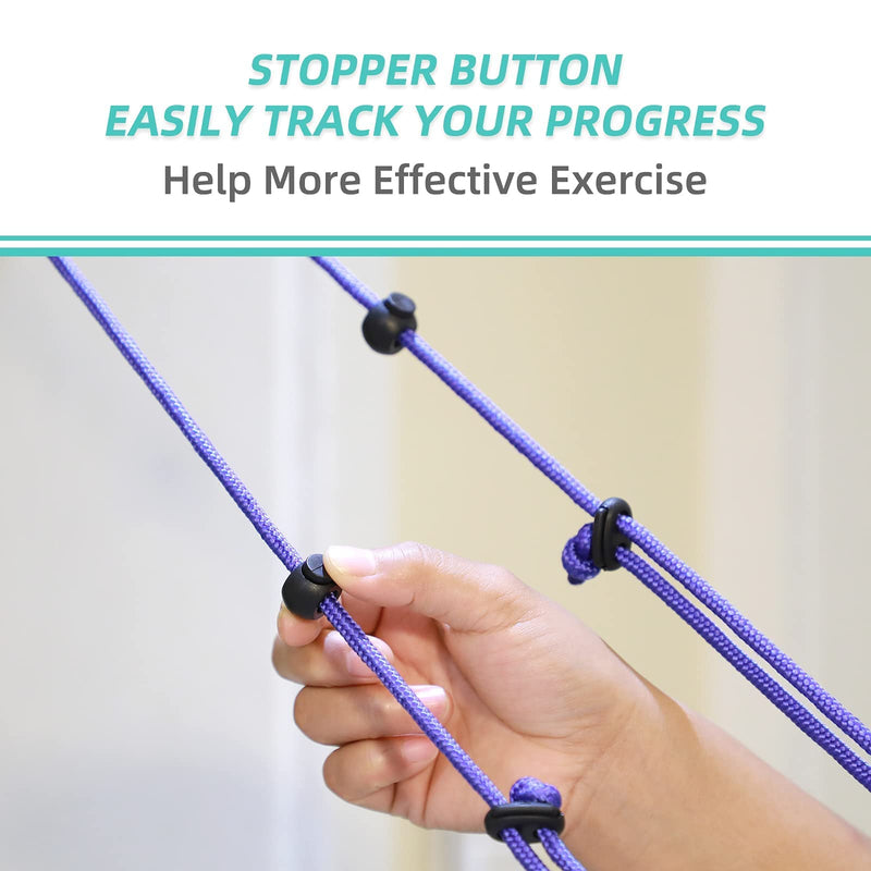 [Australia - AusPower] - Fanwer Shoulder Pulley - Multi-Use Pulleys for Shoulder Rehab Over Door - Arm Rehabilitation Assisting Exercise Equipment for Rotator Cuff Recovery, Improve Flexibility Stretching, Range of Motion 
