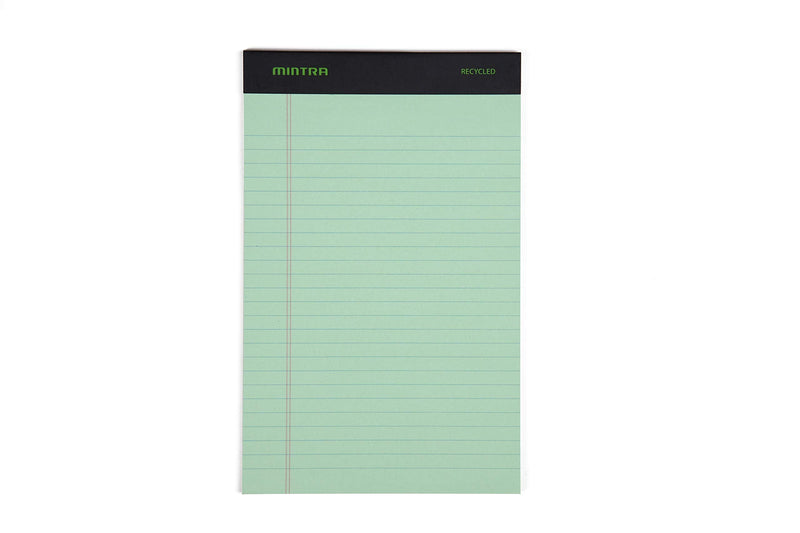 [Australia - AusPower] - Mintra Office Recycled Writing Pads 6pk (Pastel, Junior (5in x 8in)) Pastel Junior (5in x 8in) 