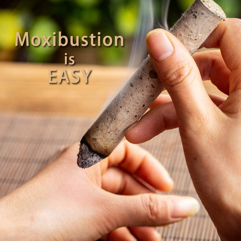 [Australia - AusPower] - Moxa Stick Moxa Cones - Moxa Cone Sticks Mugwort Stick, 3⁺ Years, No Bleach, Handmade, 10 pcs, 0.71x7.87in 10 Count, 0.71x7.87in 